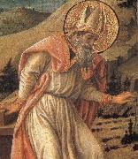 Fra Filippo Lippi St Augustine's Vistion of the Christ oil painting on canvas